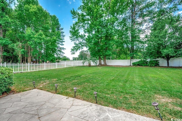 100 Woodlyn Ave, Little River, SC 29566 - view of yard with a patio area