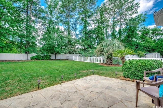 100 Woodlyn Ave, Little River, SC 29566 - view of yard featuring a patio