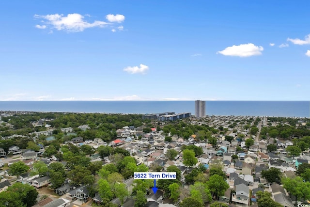 6001 S Kings Hwy, Myrtle Beach, SC 29575 - aerial perspective of suburban area featuring a nearby body of water
