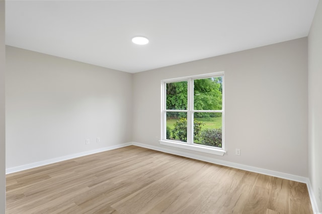 1015 Elm St Unit 4, Conway, SC 29526 - unfurnished room with light wood-style flooring and baseboards