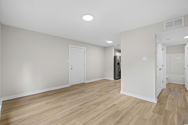 1015 Elm St Unit 4, Conway, SC 29526 - unfurnished room featuring light wood-type flooring and baseboards