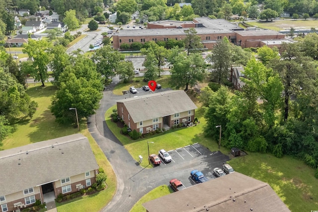 1015 Elm St Unit 4, Conway, SC 29526 - drone / aerial view of a tree filled landscape
