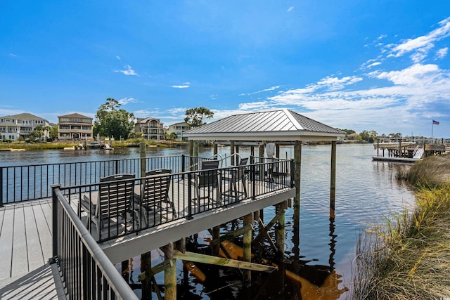 4832 Williams Island Dr, Little River, SC 29566 - dock area with a water view