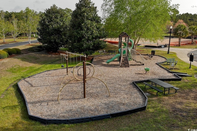 view of community playground