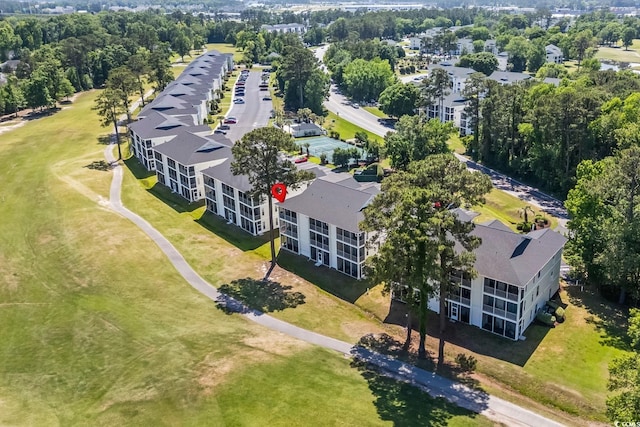 aerial view