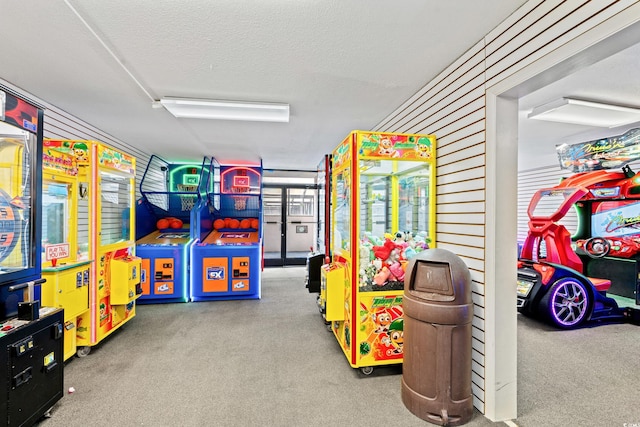 1501 S Ocean Blvd Unit 501, Myrtle Beach, SC 29577 - game room with carpet flooring