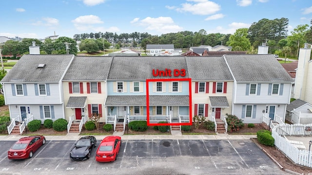 3008 Church St Unit D3, Myrtle Beach, SC 29577 - view of property with uncovered parking and fence