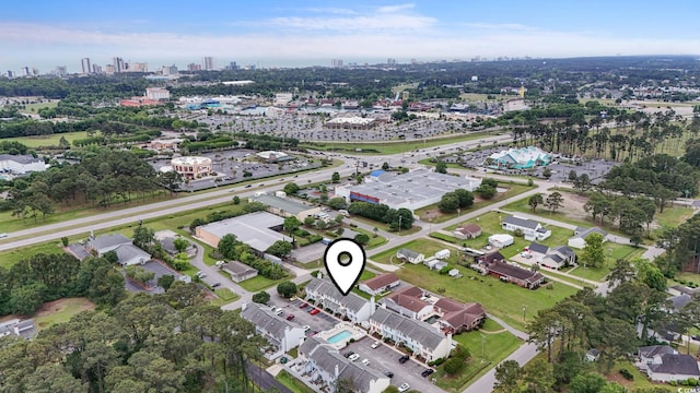 3008 Church St Unit D3, Myrtle Beach, SC 29577 - aerial view of property's location featuring a skyline view