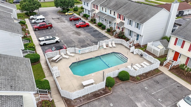 3008 Church St Unit D3, Myrtle Beach, SC 29577 - drone / aerial view of a pool area