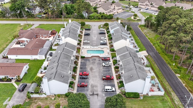 3008 Church St Unit D3, Myrtle Beach, SC 29577 - aerial perspective of suburban area with a pool