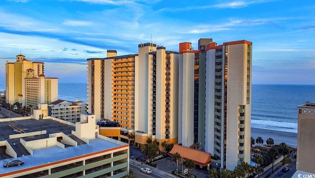 view of property featuring a water view