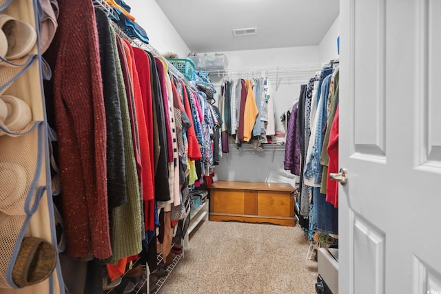 347 Kessinger Dr, Surfside Beach, SC 29575 - walk in closet featuring carpet flooring
