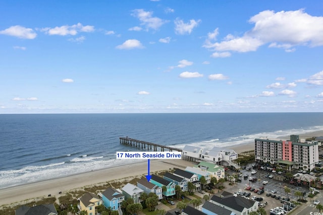 17 N Seaside Dr, Surfside Beach, SC 29575 - drone / aerial view of extended coastline