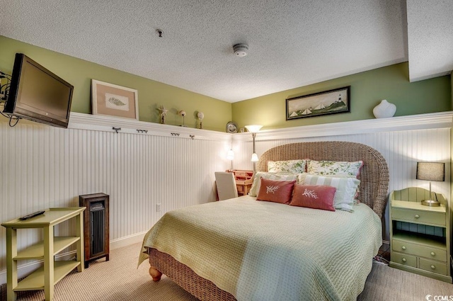 5905 S Kings Hwy Unit 1717, Myrtle Beach, SC 29575 - bedroom with carpet floors and a textured ceiling