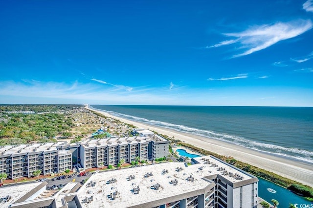 5905 S Kings Hwy Unit 1717, Myrtle Beach, SC 29575 - drone / aerial view of apartment complex / building and extended coastline