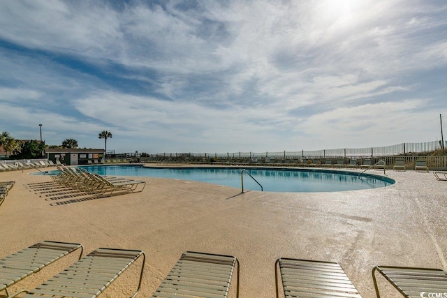 5905 S Kings Hwy Unit 1717, Myrtle Beach, SC 29575 - community pool with a patio