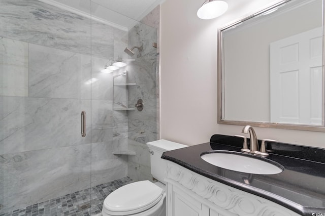 8207 Timber Ridge Rd, Conway, SC 29526 - full bathroom with a shower stall, toilet, and vanity