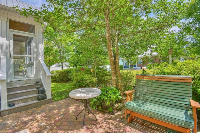 view of patio