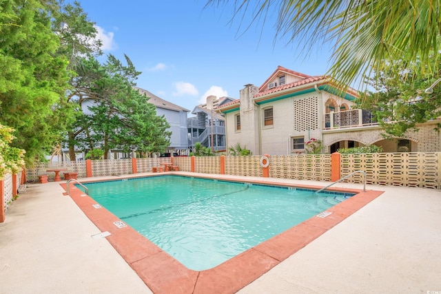 807 N Waccamaw Dr, Murrells Inlet, SC 29576 - community pool with fence and a patio