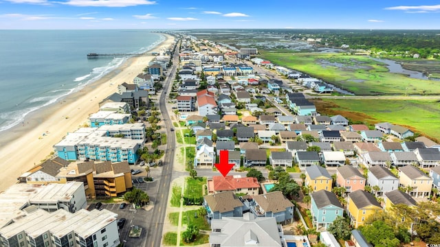 807 N Waccamaw Dr, Murrells Inlet, SC 29576 - aerial view of residential area with waterfront with a beach