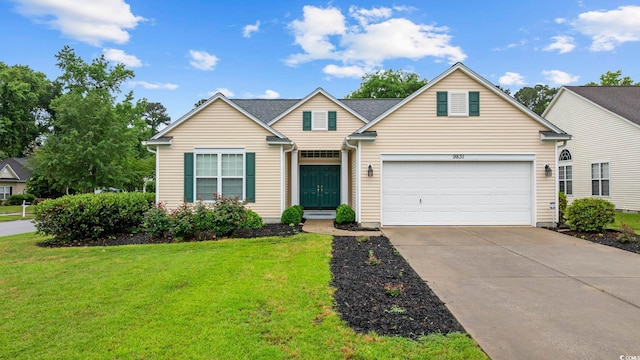 9831 Winchester Ct, Murrells Inlet, SC 29576 - traditional home featuring driveway and a front yard
