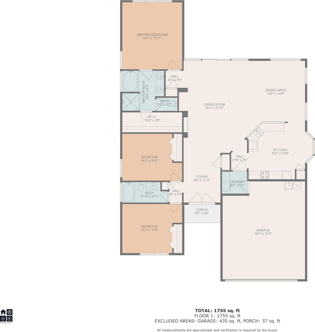 9831 Winchester Ct, Murrells Inlet, SC 29576 - view of floor plan / room layout