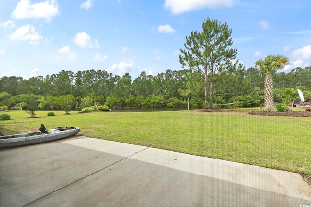 2204 Woodstork Dr, Conway, SC 29526 - view of grassy yard featuring a patio area