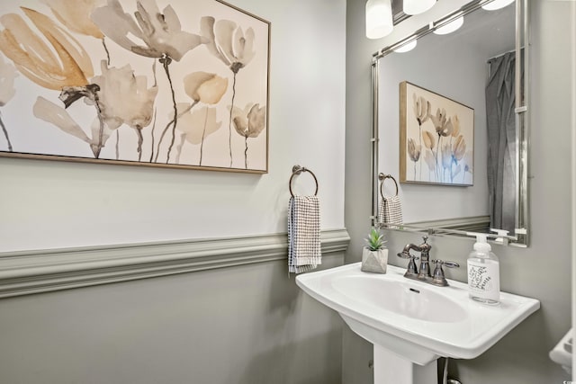 2170 Deerfield Ave, Surfside Beach, SC 29575 - bathroom with a sink