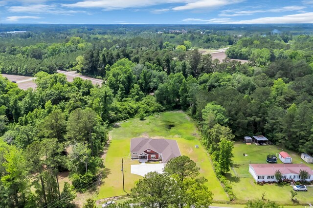 3995 Tillmond Dr, Conway, SC 29526 - aerial view of a heavily wooded area