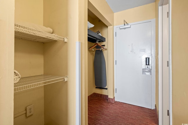 1501 S Ocean Blvd Unit 1231, Myrtle Beach, SC 29577 - spacious closet with carpet floors