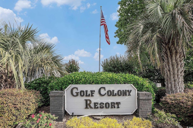 3700 Golf Colony Ln Unit 6J, Little River, SC 29566 - view of community sign