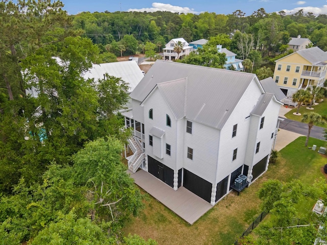 view of subject property