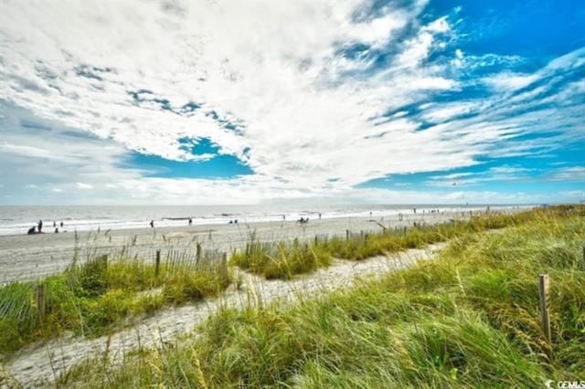 view of nature with unending shoreline