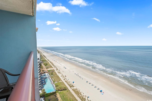 water view with local beach