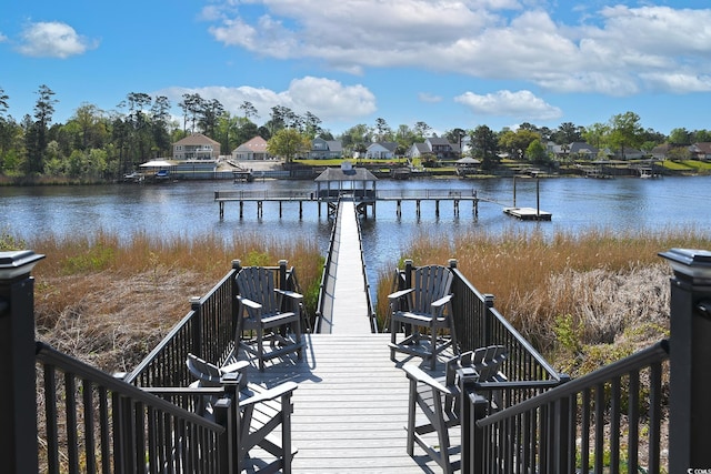637 Waterway Village Blvd Unit 13C, Myrtle Beach, SC 29579 - dock area featuring a water view