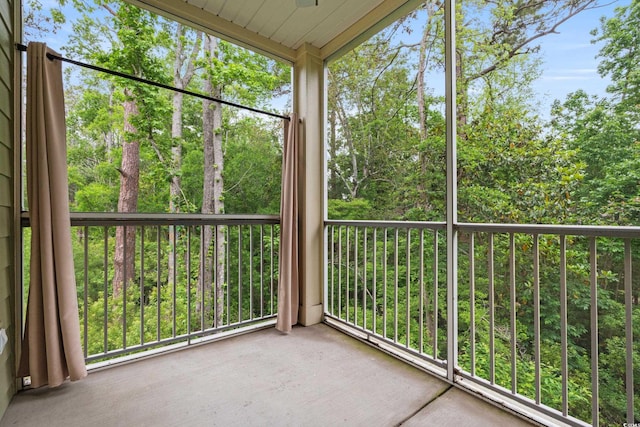 144 Puffin Dr Unit 2A, Pawleys Island, SC 29585 - view of unfurnished sunroom