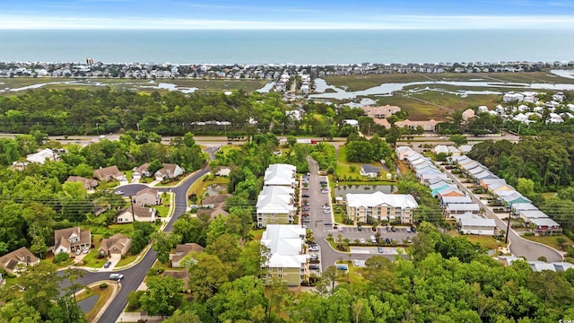 144 Puffin Dr Unit 2A, Pawleys Island, SC 29585 - aerial view of property and surrounding area featuring a nearby body of water and nearby suburban area