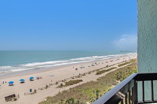 water view with local beach