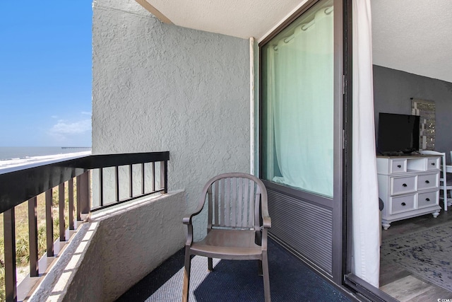2311 S Ocean Blvd Unit 559, Myrtle Beach, SC 29577 - balcony with a water view