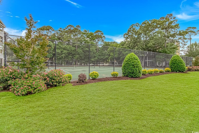 601 Hillside Dr N Unit 302, North Myrtle Beach, SC 29582 - view of tennis court