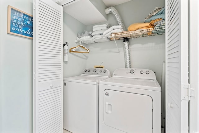 207 Double Eagle Dr Unit F-3, Myrtle Beach, SC 29575 - washroom featuring washing machine and clothes dryer