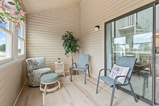 207 Double Eagle Dr Unit F-3, Myrtle Beach, SC 29575 - sunroom / solarium with lofted ceiling