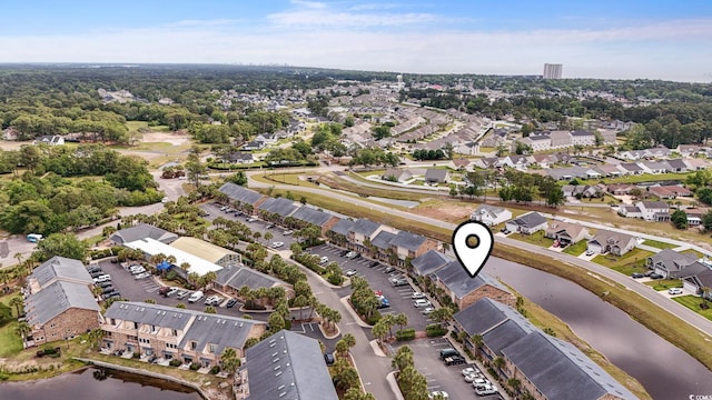 207 Double Eagle Dr Unit F-3, Myrtle Beach, SC 29575 - aerial overview of property's location featuring a nearby body of water