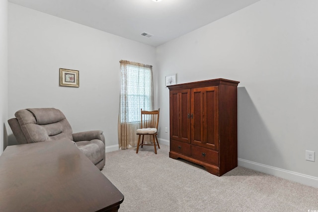 2405 Capri Ct, Conway, SC 29527 - living area featuring carpet and baseboards