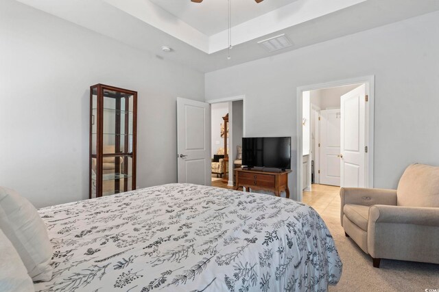 2405 Capri Ct, Conway, SC 29527 - bedroom with a tray ceiling
