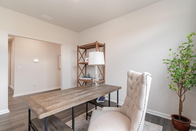 4458 E Coast Ln, Shallotte, NC 28470 - office with wood finished floors and baseboards