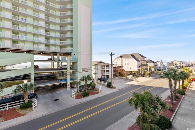 view of property featuring a residential view