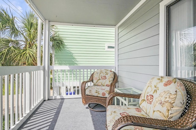 612 N Ocean Blvd Unit 103, Surfside Beach, SC 29575 - view of covered porch