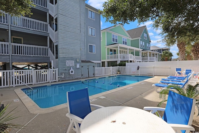 612 N Ocean Blvd Unit 103, Surfside Beach, SC 29575 - community pool with a patio