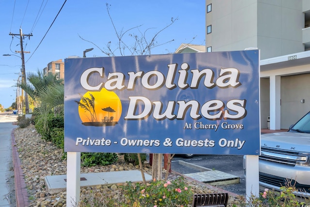 5806 N Ocean Blvd Unit 203, North Myrtle Beach, SC 29582 - view of community / neighborhood sign